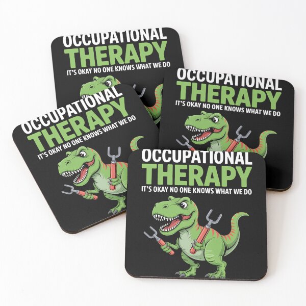 Item preview, Occupational Therapy T-Rex Funny Therapist Month designed and sold by goerelikothon.