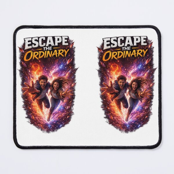 Item preview, Escape The Ordinary Adventure Motivation Inspirational Design designed and sold by Hookesmode.