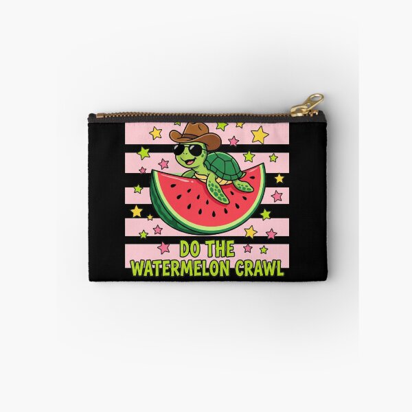 Item preview, Cowboy Turtle Watermelon Crawl Retro Summer Country Music Graphic designed and sold by Keingdesign.