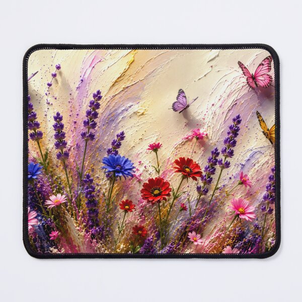 Item preview, Butterflies Over Wildflowers designed and sold by ArtbyValks.