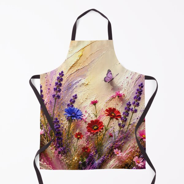 Item preview, Butterflies Over Wildflowers designed and sold by ArtbyValks.
