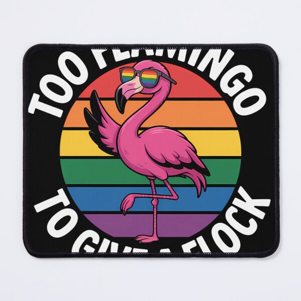 Item preview, Rainbow Flamingo LGBTQ Pride designed and sold by ileknitilec.