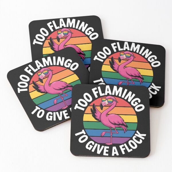 Item preview, Rainbow Flamingo LGBTQ Pride designed and sold by ileknitilec.