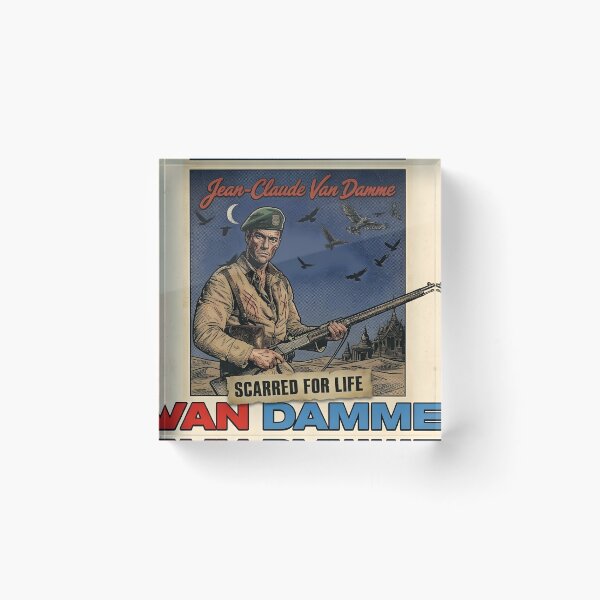 Item preview, JCVD Legionnaire Desert Rifle Retro Comic Poster designed and sold by PowerArtUa.
