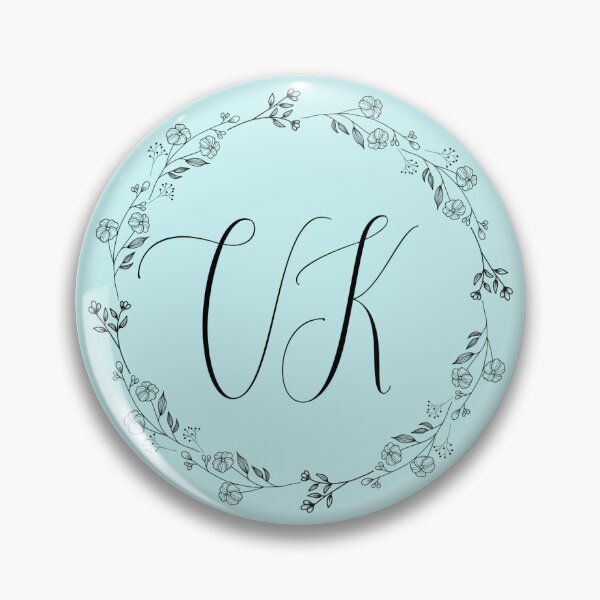 Item preview, VK monogram designed and sold by SadieOnScience.