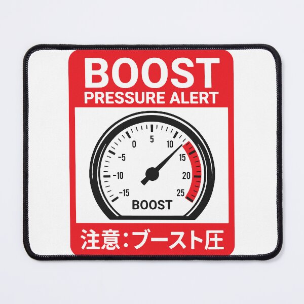 Item preview, Boost Pressure Alert Turbo Warning designed and sold by carvect-id.