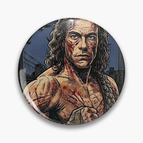 Item preview, JCVD Cyborg Gibson Rickenbacker Retro Comic Poster designed and sold by PowerArtUa.