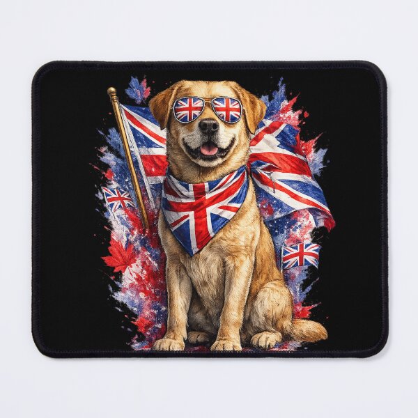 Item preview, British Cool Dog | Union Jack Shades & Pride designed and sold by GokuCreative .