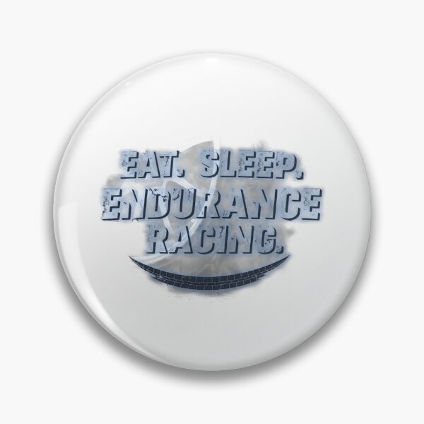 Item preview, Eat Sleep Endurance Racing Neon Badge With Smoke Effect designed and sold by Tama-sirth.