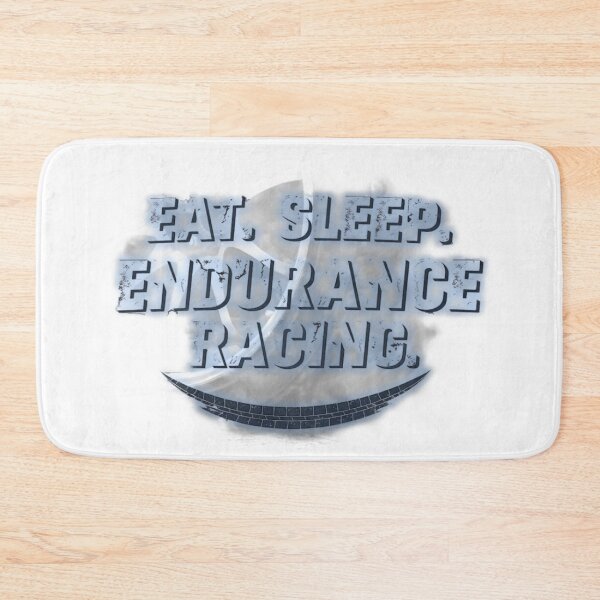 Item preview, Eat Sleep Endurance Racing Neon Badge With Smoke Effect designed and sold by Tama-sirth.