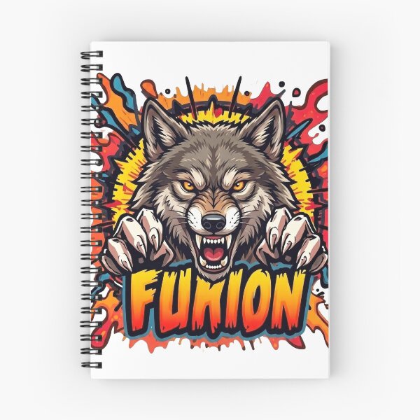 Item preview, Furion Wolf Aggressive Sports Mascot Logo designed and sold by mikemuchu.