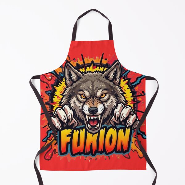 Item preview, Furion Wolf Aggressive Sports Mascot Logo designed and sold by mikemuchu.