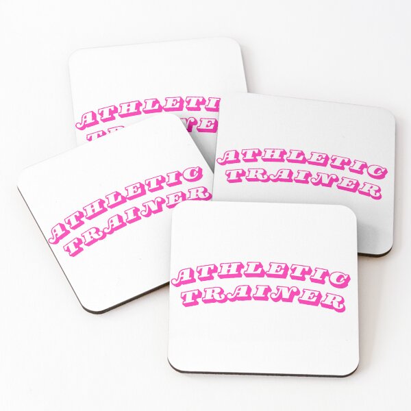 Item preview, Pink Athletic Trainer Sticker designed and sold by brinicoleATC.