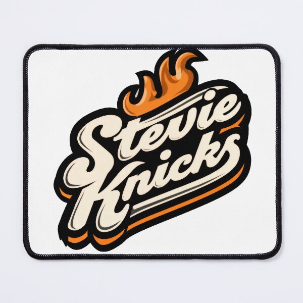 Item preview, Sticker - Decal - T-shirt: Stevie Knicks – Retro Flame Logo Power designed and sold by ForeverPrintsOK.