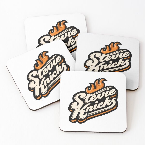 Item preview, Sticker - Decal - T-shirt: Stevie Knicks – Retro Flame Logo Power designed and sold by ForeverPrintsOK.