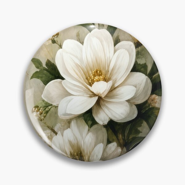 Item preview, Ivory Magnolia Blooms designed and sold by ArtbyValks.