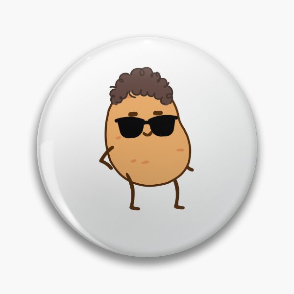 Item preview, Cool Potato with Sunglasses Cartoon designed and sold by Violet-Forge.