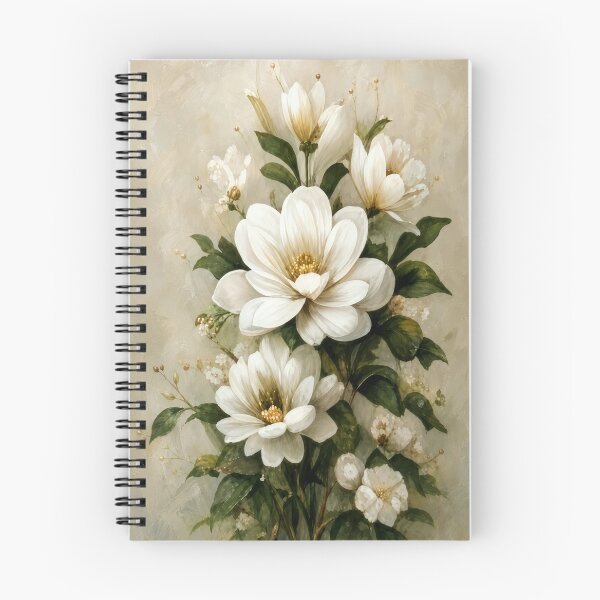 Item preview, Ivory Magnolia Blooms designed and sold by ArtbyValks.