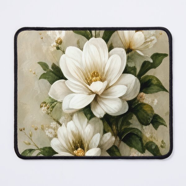 Item preview, Ivory Magnolia Blooms designed and sold by ArtbyValks.