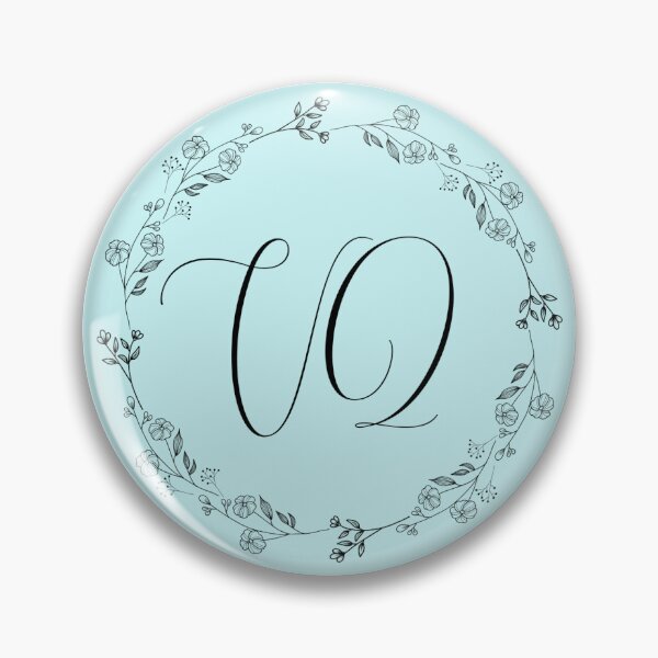 Item preview, VQ monogram designed and sold by SadieOnScience.