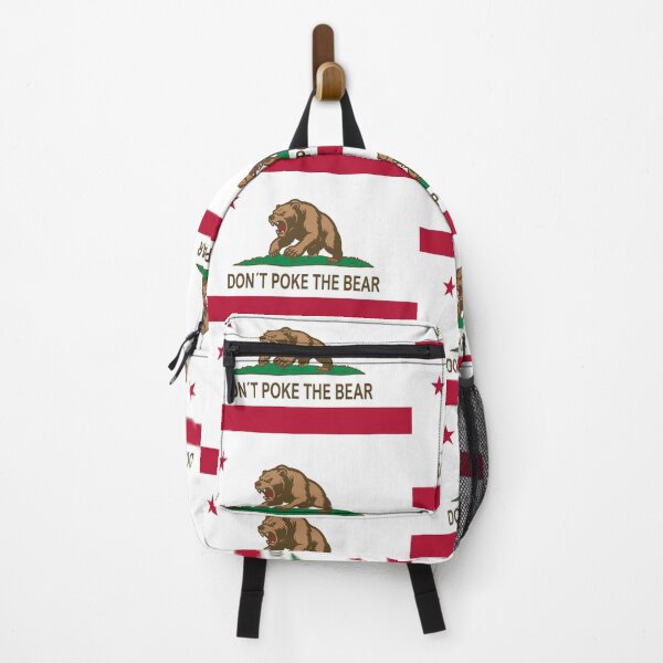 Item preview, Do Not Poke The Bear; California Flag designed and sold by StickerApe.