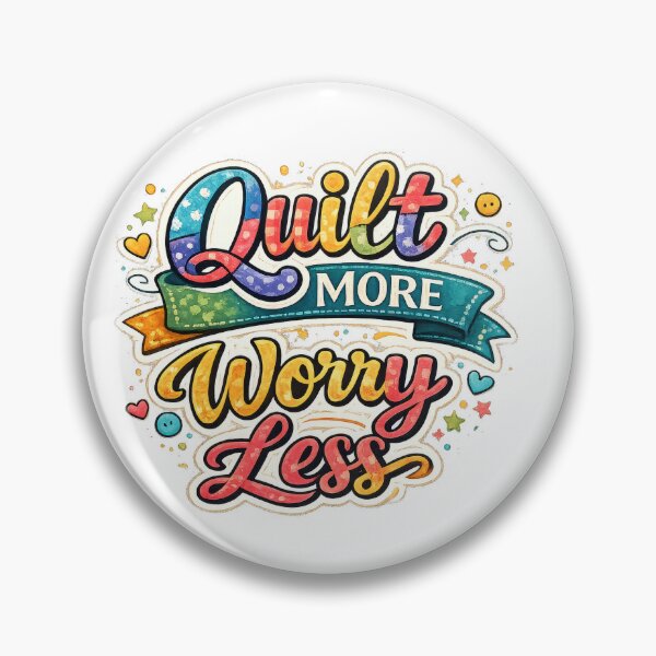 Item preview, Quilt More Worry Less designed and sold by Elisabeth Lucas.