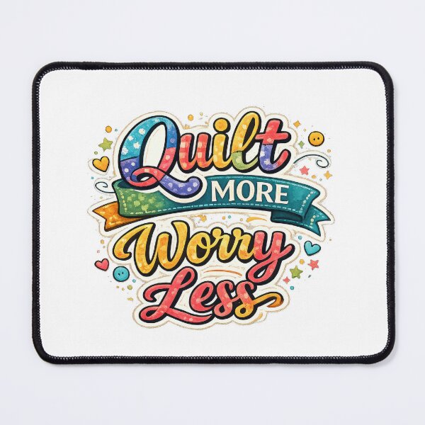 Item preview, Quilt More Worry Less designed and sold by Elisabeth Lucas.