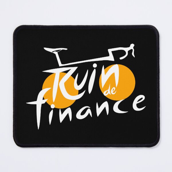 Item preview, "Ruin de Finance" Funny Cycling Design (Light Print) designed and sold by SteamWorkz.