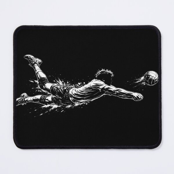 Item preview, Diving Save – Volleyball Hustle Play designed and sold by NorthRally.