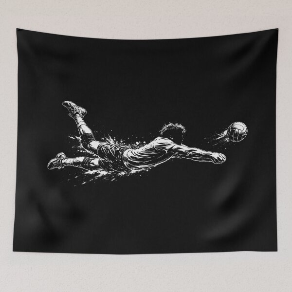 Item preview, Diving Save – Volleyball Hustle Play designed and sold by NorthRally.