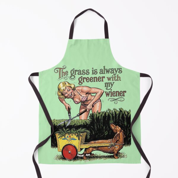 Item preview, Grass Is Greener With My Wiener designed and sold by graficsfx.