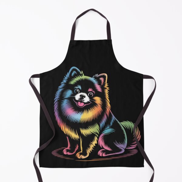 Item preview, colorful pomeranian dog designed and sold by 123ks.