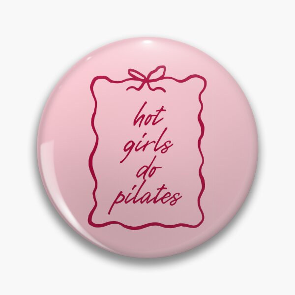 Item preview, Hot Girls Do Pilates designed and sold by MariePopPrints.