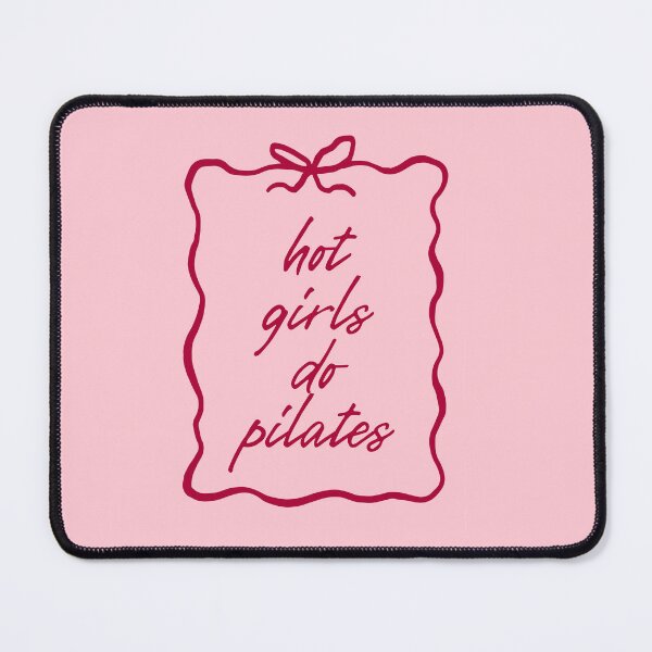 Item preview, Hot Girls Do Pilates designed and sold by MariePopPrints.
