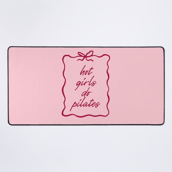 Item preview, Hot Girls Do Pilates designed and sold by MariePopPrints.