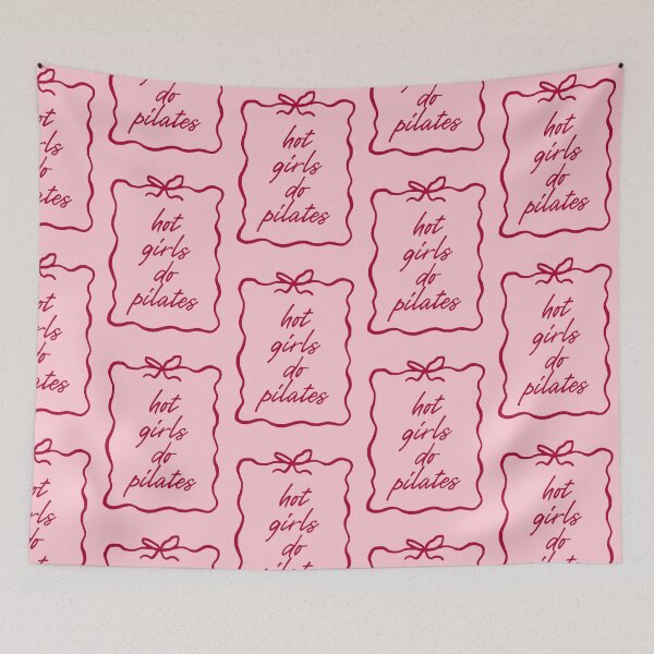 Item preview, Hot Girls Do Pilates designed and sold by MariePopPrints.