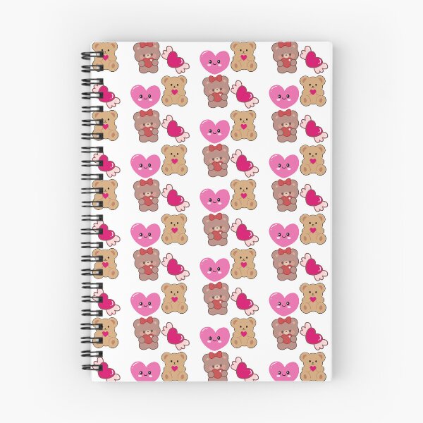 Item preview, Cute Kawaii Teddy Bear Sticker Pack - Pastel Hearts and Candy designed and sold by Art IN Pack.