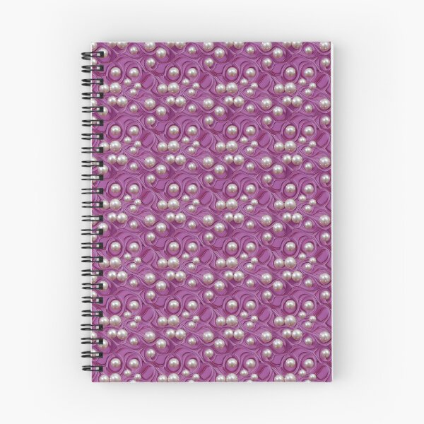 Item preview, Shimmering white pearls on a textured pink background designed and sold by Beleza e Estilo.