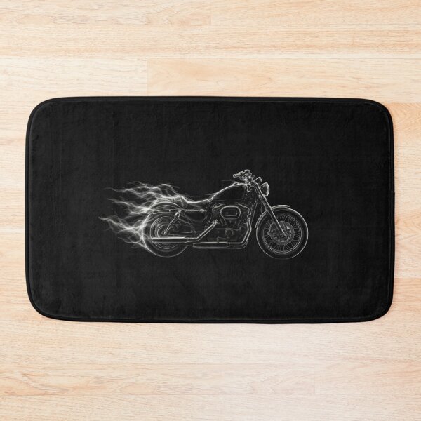 Item preview, Ghostly Motorcycle Speeding with Fire & Smoke designed and sold by countrymouse.