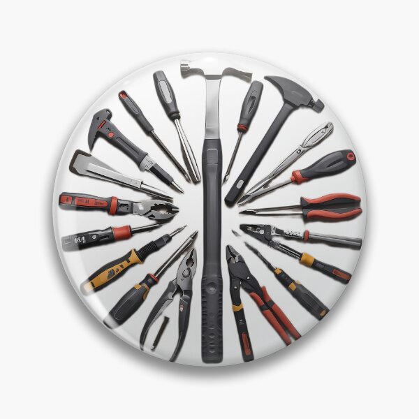 Item preview, Professional Hand Tools Circle for DIY and Tradespeople designed and sold by Evergreen Horizon Works.