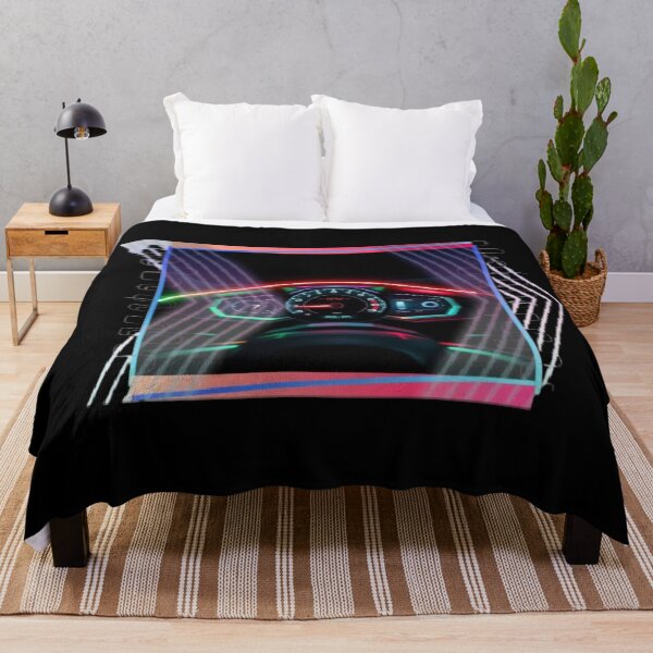Item preview, Neon Glowing Car Dashboard Speedometer and RPM Gauge art. designed and sold by Tama-sirth.