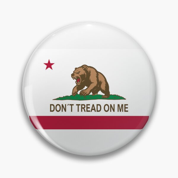 Item preview, Do Not Tread On Me; California Flag designed and sold by StickerApe.