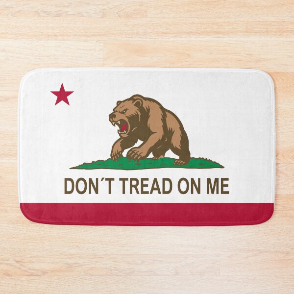 Item preview, Do Not Tread On Me; California Flag designed and sold by StickerApe.
