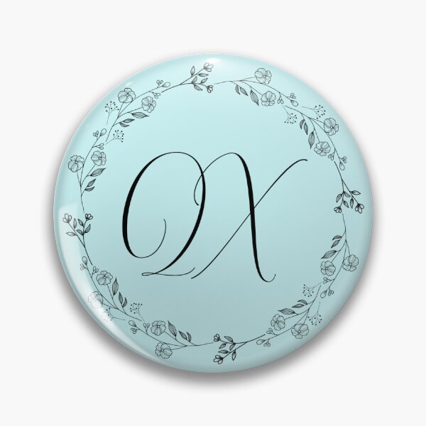 Item preview, QX monogram designed and sold by SadieOnScience.