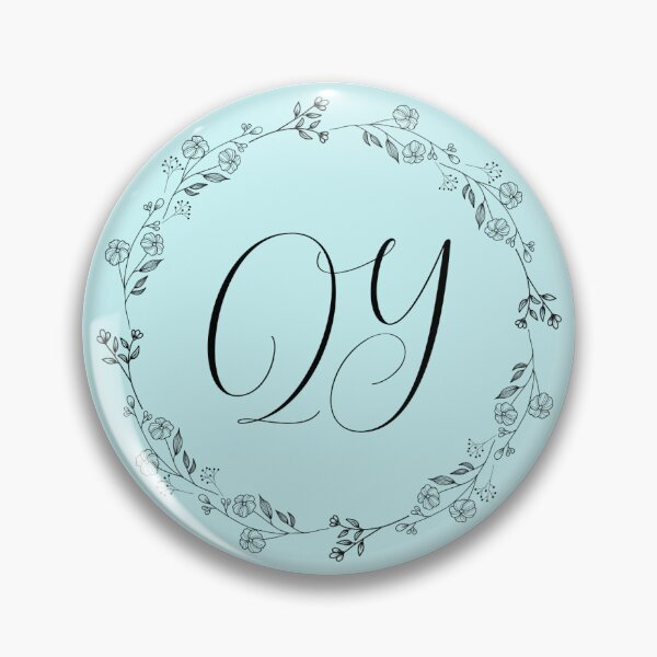 Item preview, QY monogram designed and sold by SadieOnScience.