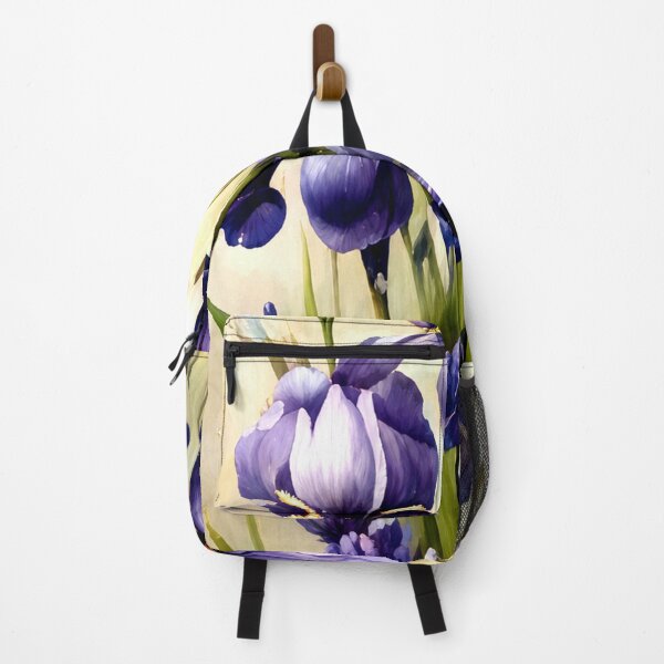Item preview, Purple Iris Garden Botanical designed and sold by ArtbyValks.