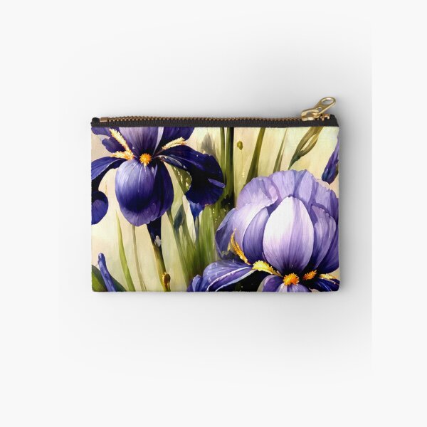 Item preview, Purple Iris Garden Botanical designed and sold by ArtbyValks.