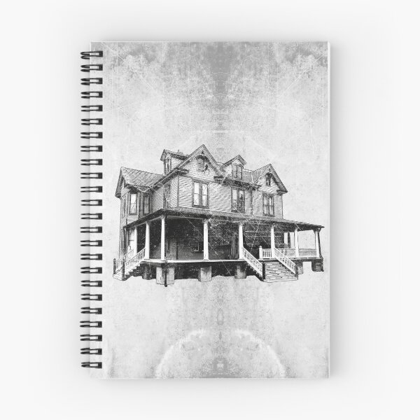 Item preview, Haunted Victorian House Ghost Spider Cobweb Dark Horror Art designed and sold by Ghoul Enterprises.