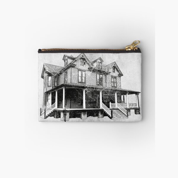 Item preview, Haunted Victorian House Ghost Spider Cobweb Dark Horror Art designed and sold by Ghoul Enterprises.