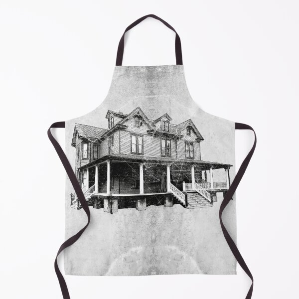Item preview, Haunted Victorian House Ghost Spider Cobweb Dark Horror Art designed and sold by Ghoul Enterprises.